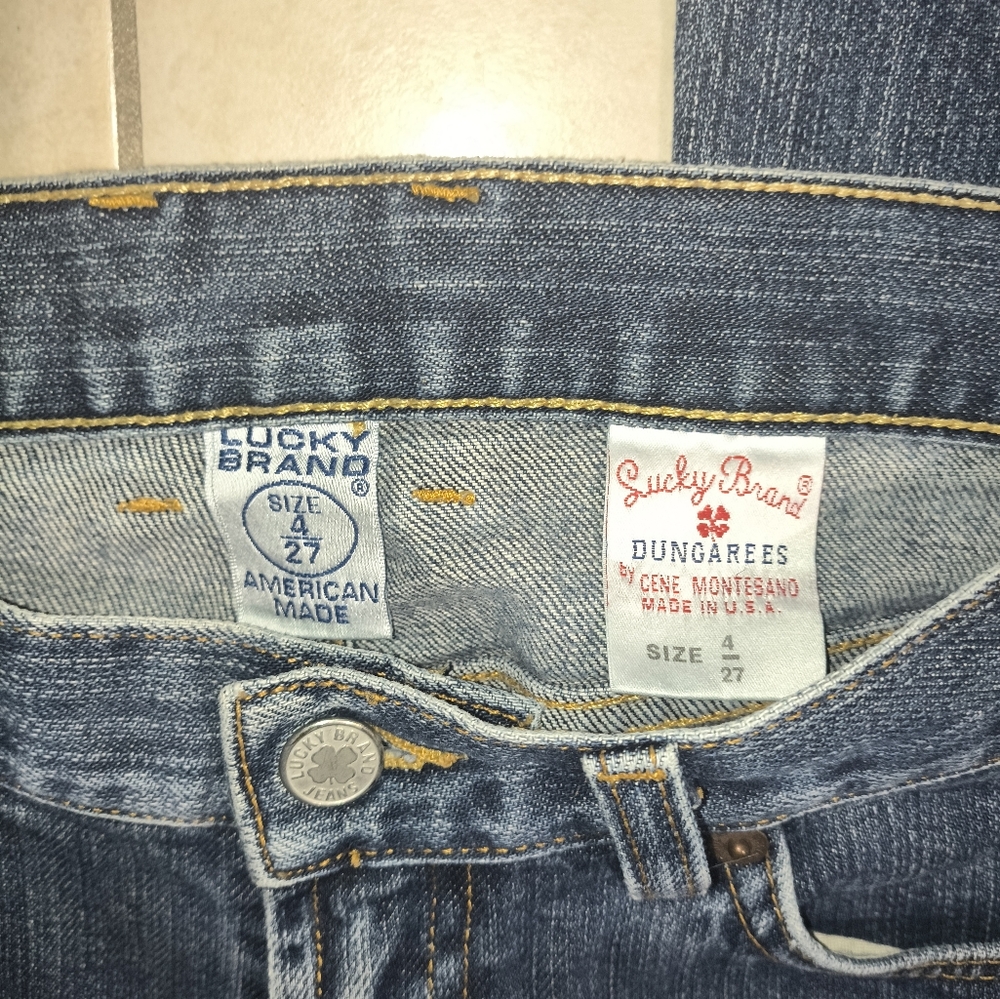Lucky Brand Classic Blue Denim Jeans, Boot Cut - Picture 6 of 7